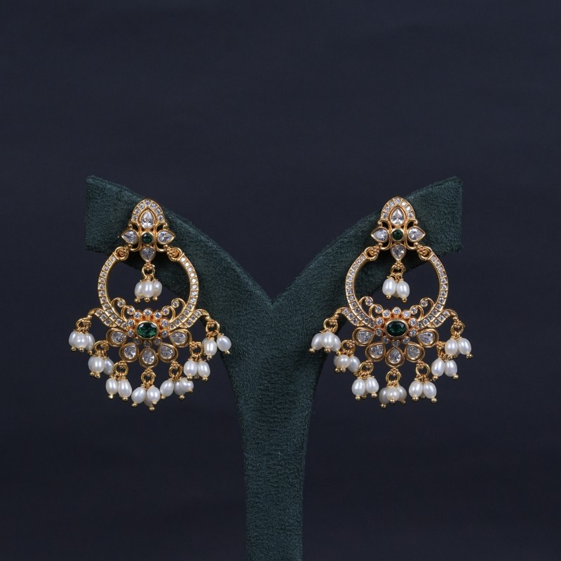 Temple Coral Earrings